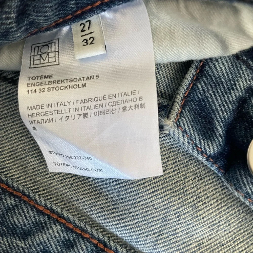 Toteme size 27 jeans - Picture 5 of 6